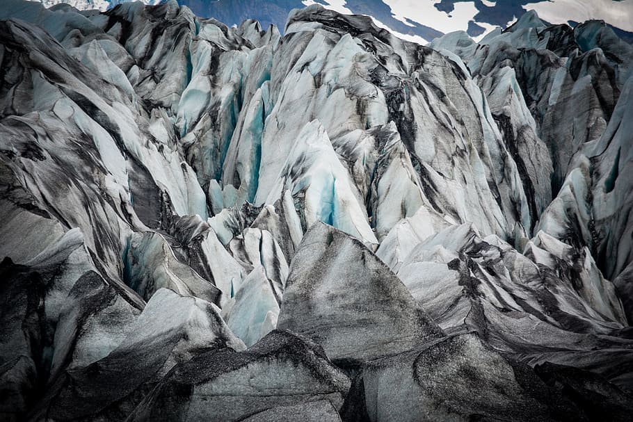 rocks, hill, cliff, landscape, outdoor, glacier, ice, environment HD wallpaper