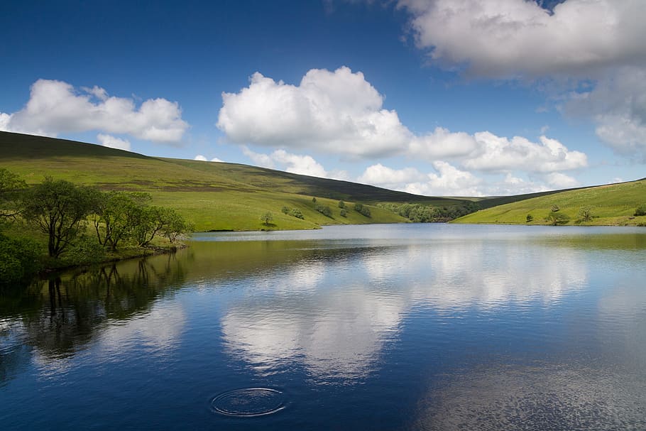 landscape, sky, cloud, outdoor, loch, lake, water, nature, scenic HD wallpaper