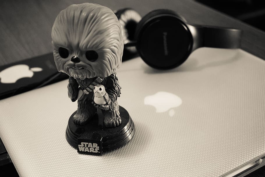 chewbacca, laptop, mac, starwars, technology, computer, computing HD wallpaper