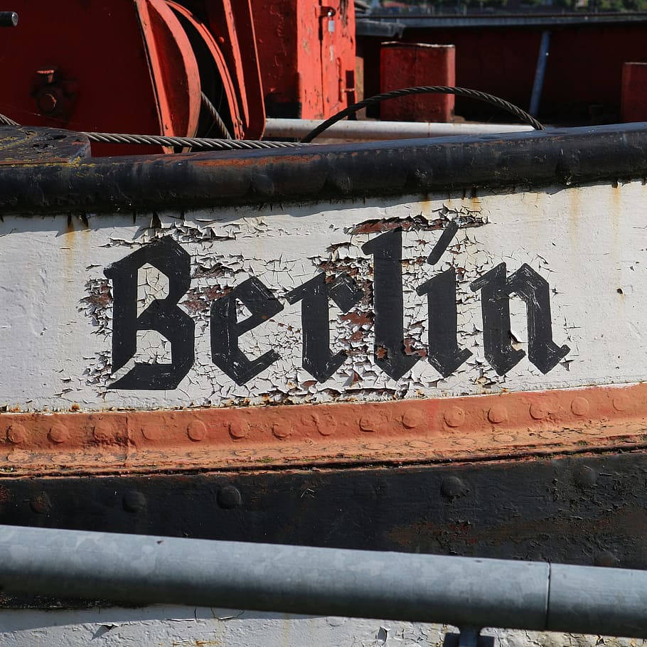 boot, berlin, water, spree, river, capital, port, ship, old HD wallpaper
