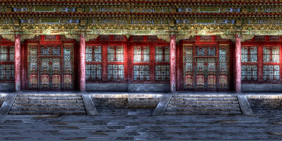japan, turandot, the forbidden city, vr, 360°, palazzo, beijing, HD wallpaper