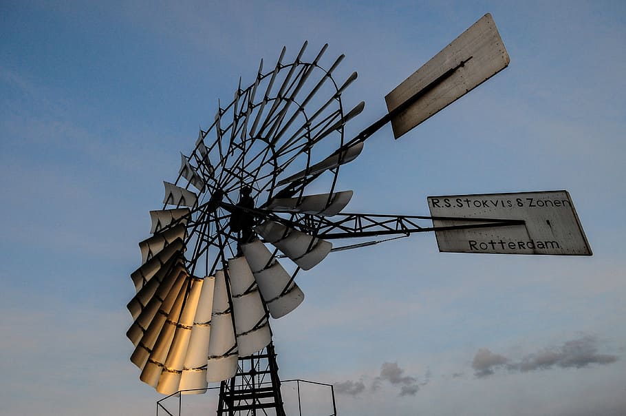 windmill, wind energy, rural, environment, renewable, propeller HD wallpaper