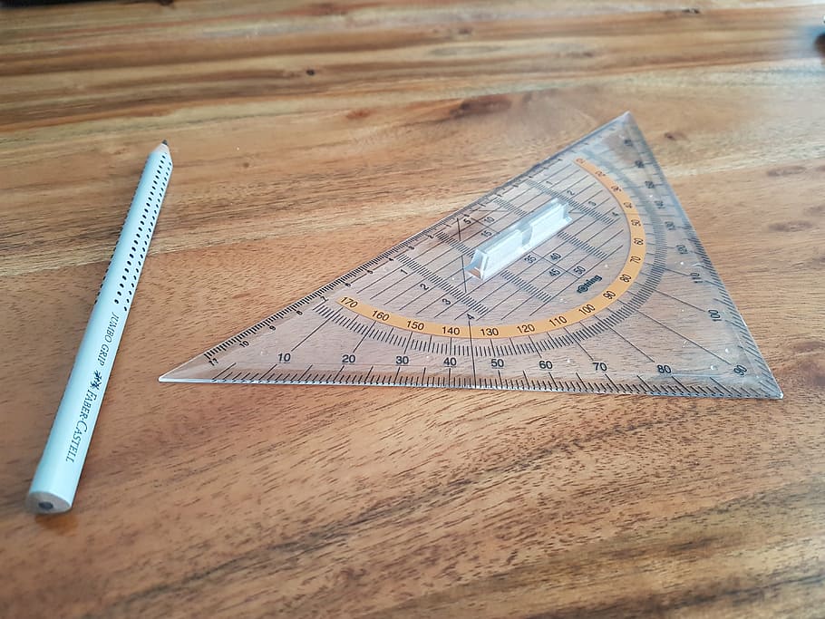 compass, desk, geometry, instrument, measure, measurement, pencil HD wallpaper