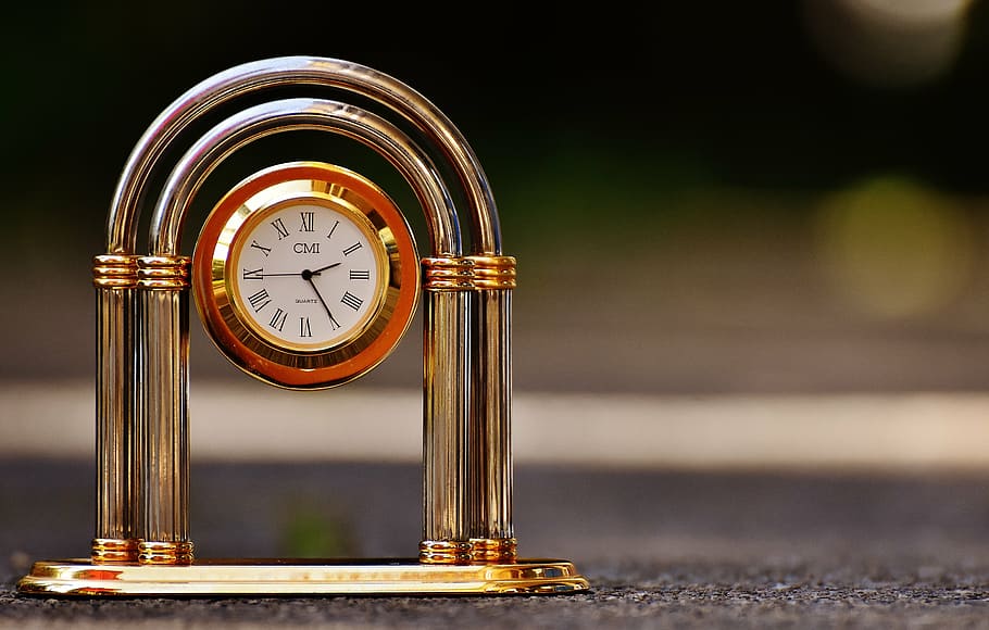 clock, grandfather clock, decorative, pointer, time, table clock HD wallpaper