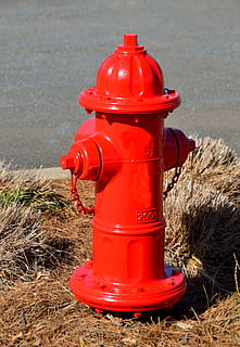 Fire Hydrant, Safety, red, emergency, plug, protection, rescue HD wallpaper