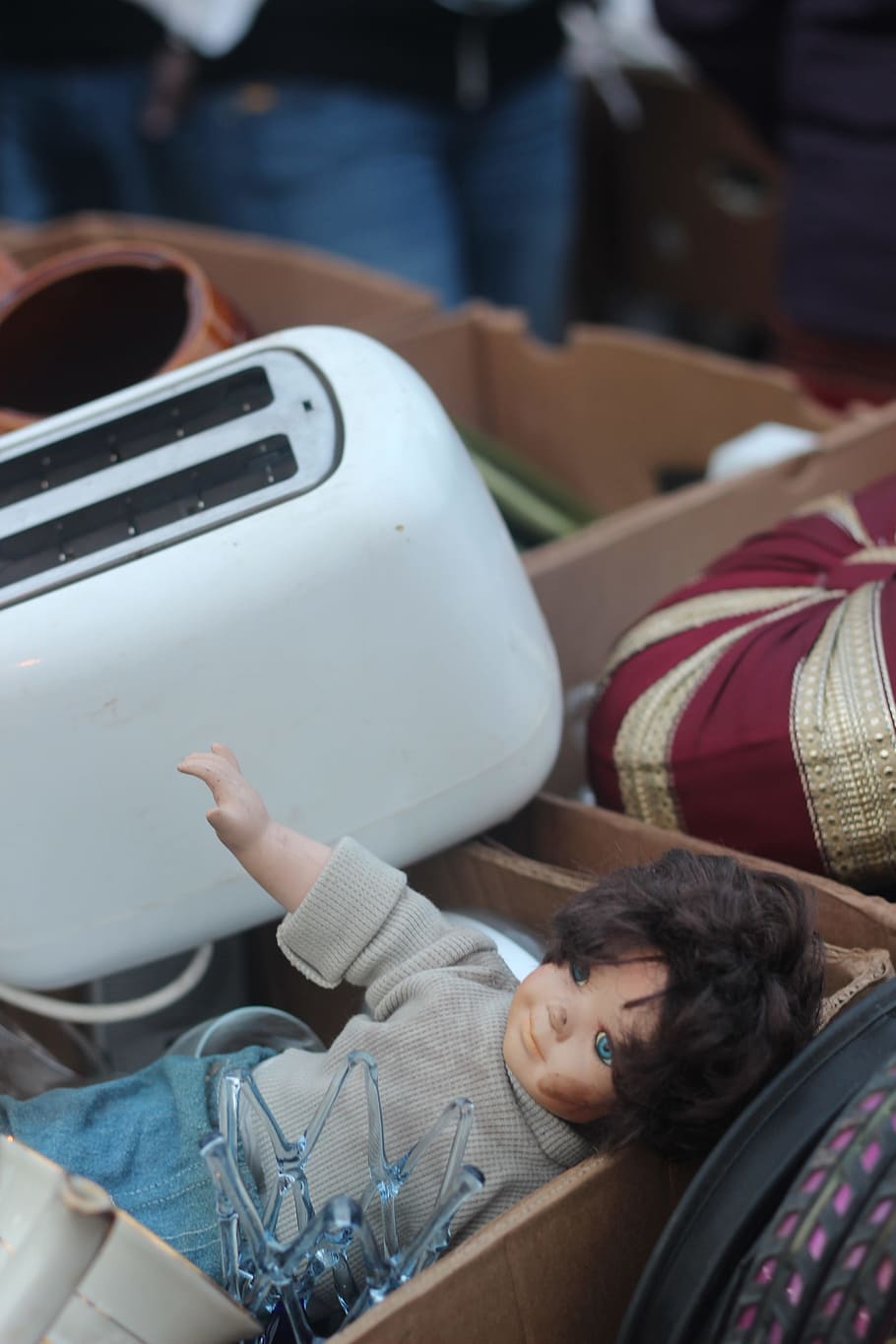 doll, flea market, old, real people, lifestyles, men, casual clothing HD wallpaper