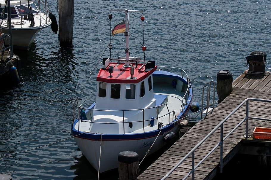 Boot, Ship, Water, Port, Coast, northern germany, shrimp, web HD wallpaper