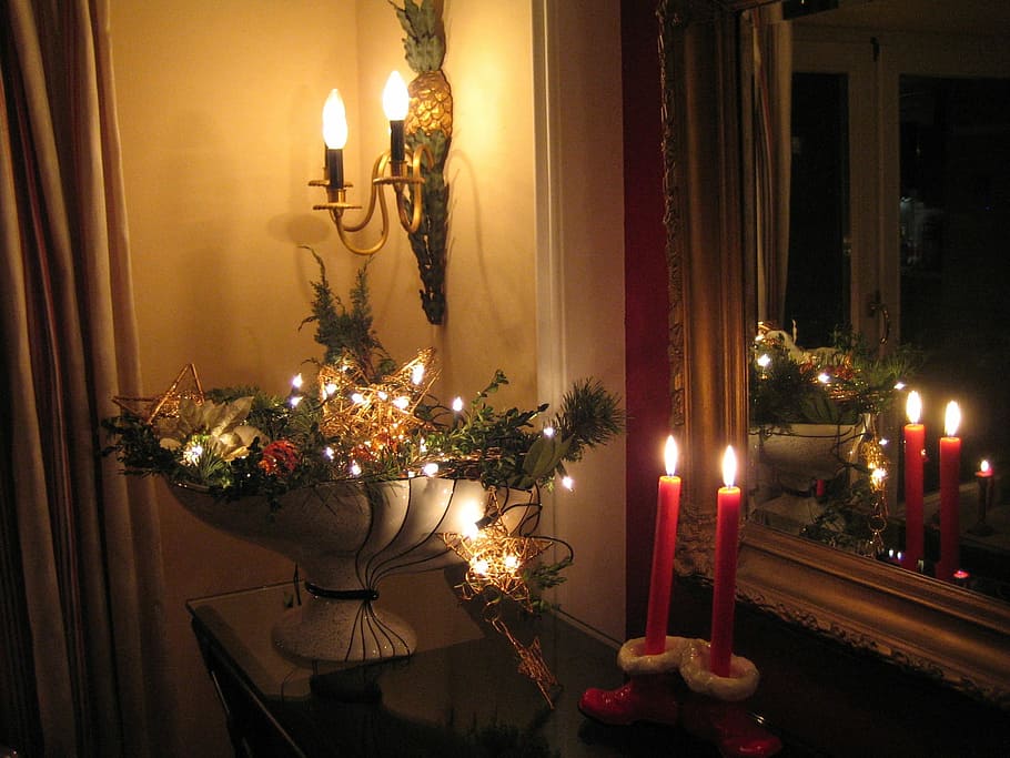 Christmas, Romance, Advent, Light, candle, atmosphere, christmas motif HD wallpaper