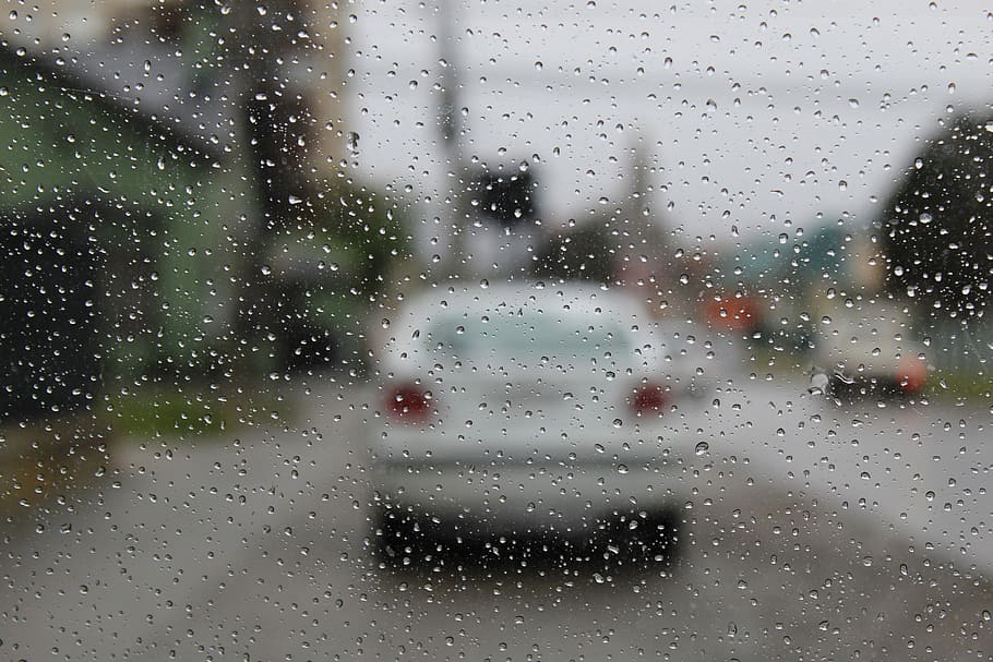 Winter, Spray, Water, rain, weather, drop, glass - material HD wallpaper