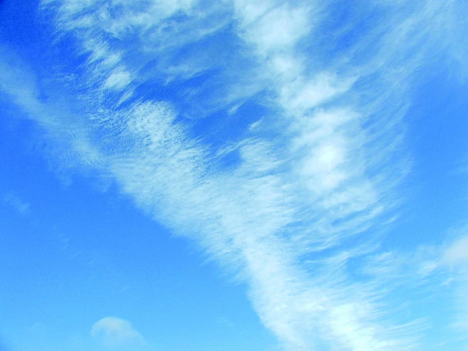 Sky, Clouds, Nature, blue, day, weather, air, summer, outdoors HD wallpaper