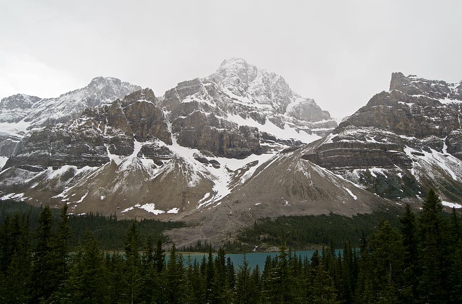 cold, landscape, mountain, mountain peak, nature, outdoors HD wallpaper