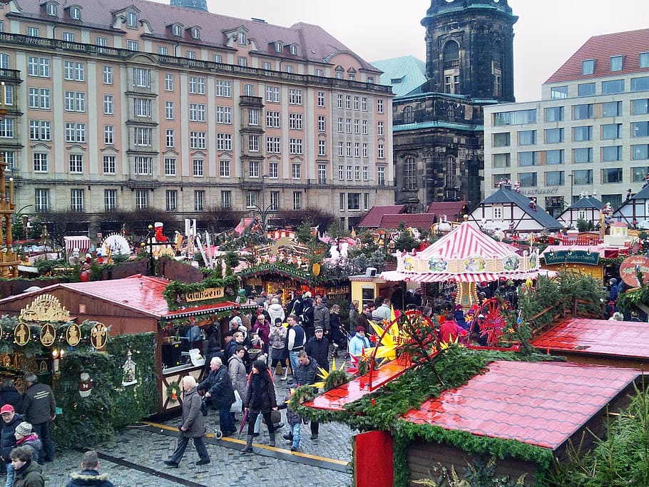 dresdner striezelmarkt 2012, christmas, festival, family fast