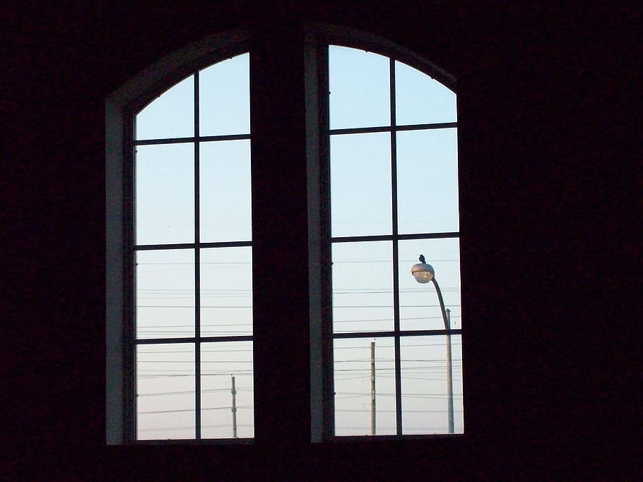 windows, vision, distant view, sky, light, transparent, environment HD wallpaper