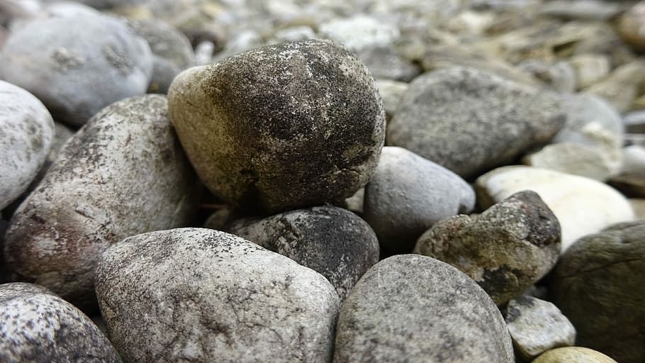 Stone, Rock, Nature, full frame, pebble, backgrounds, no people HD wallpaper