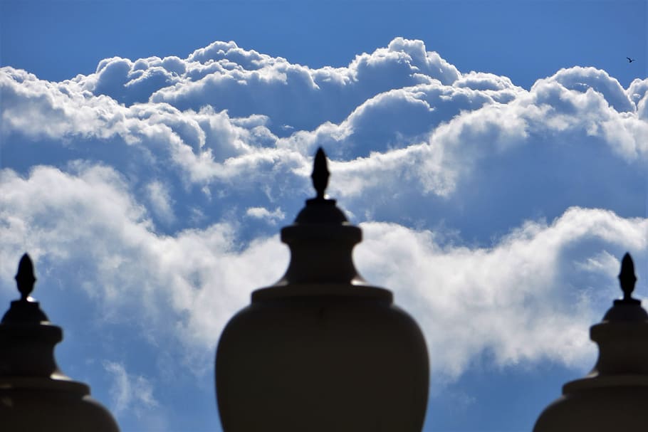 Clouds, Heaven, Paradise, Blue Sky, space, landscape, post HD wallpaper