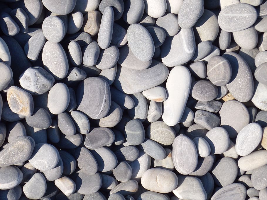 Rhinestones, Beach, Background, Pebbles, pebble beach, bank HD wallpaper