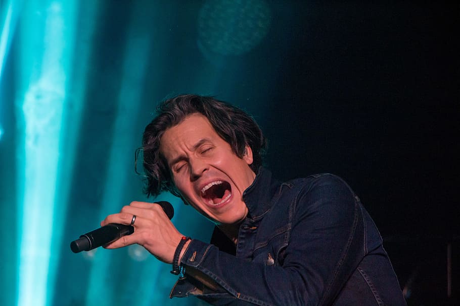 people, performance, concert, music, one person, mouth open HD wallpaper