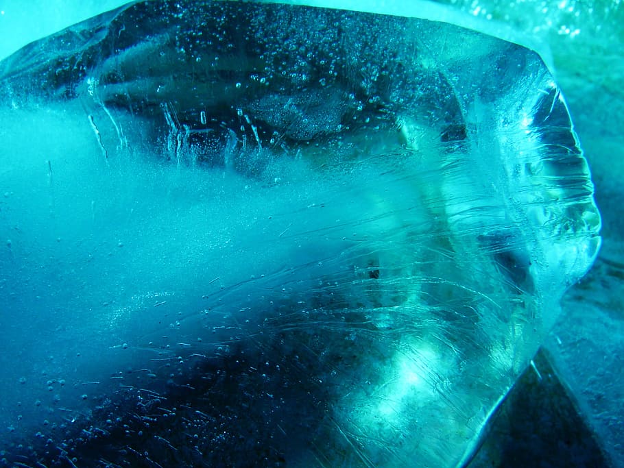ice, blue, turquoise, winter, ice, blue, frozen, crystal, water