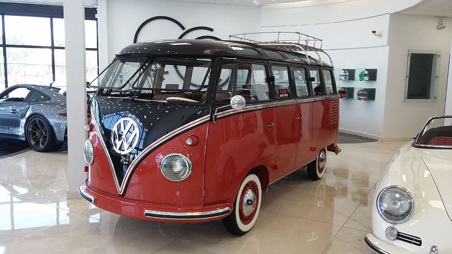 Classic, Bus, Retro, volkswagon, van, hippie, vintage, old HD wallpaper