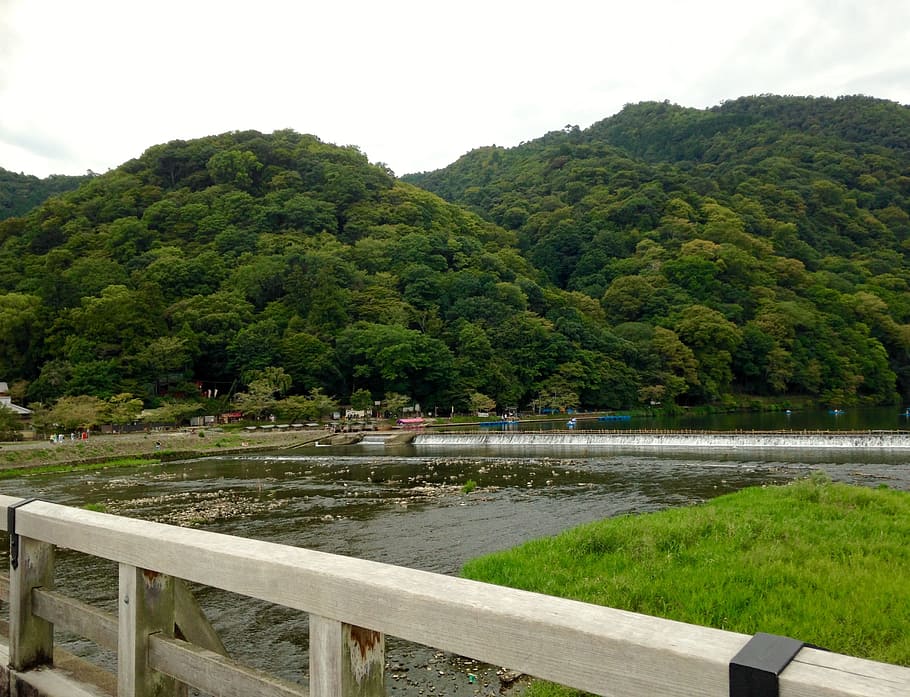 river, landscape, natural, waterside, comfort, japan, mountain HD wallpaper