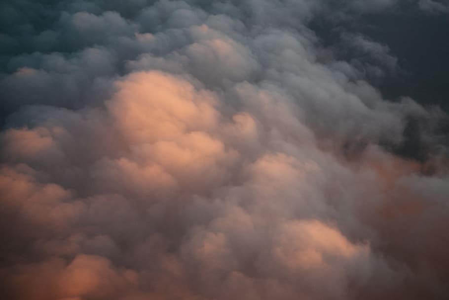 storm, clouds, sunset, cloudy, sky, cloud - sky, scenics - nature HD wallpaper