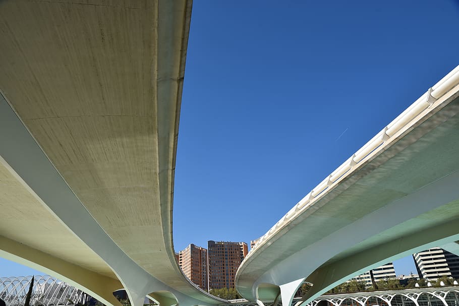 sky, architecture, outdoors, transportation system, travel HD wallpaper