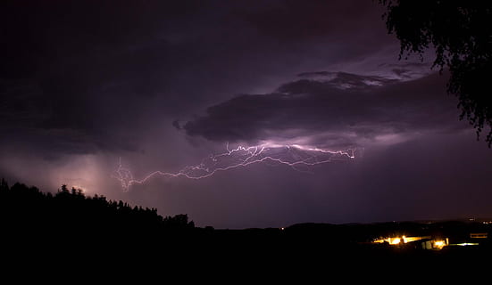 lightning strike photography, storm, cloud, sky, thunder, storm cloud HD wallpaper