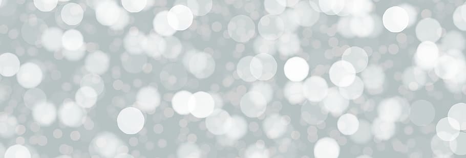 gray and white bokeh photography, light, background, points, circle, HD wallpaper