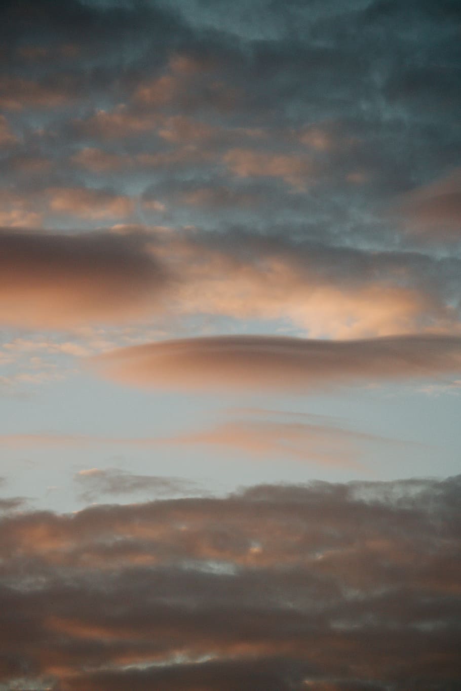 white clouds during golden hour, clouds formation, sunset, sunrise HD wallpaper