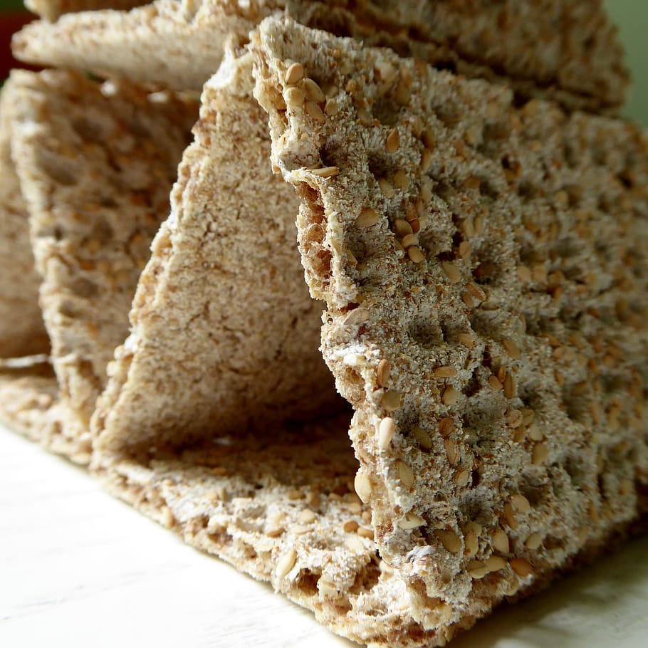 crack, crispbread, sweden, sesame, sesame seeds, food, baked goods HD wallpaper