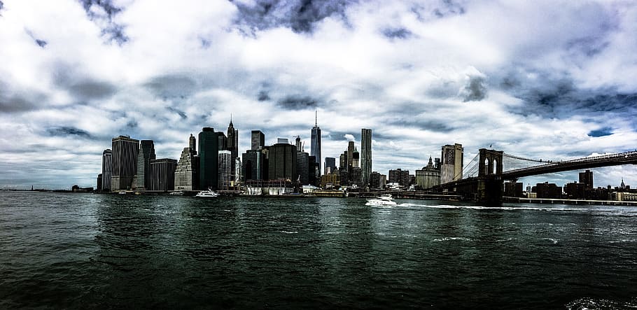 architecture, buildings, infrastructure, sky, cloud, city, tower HD wallpaper