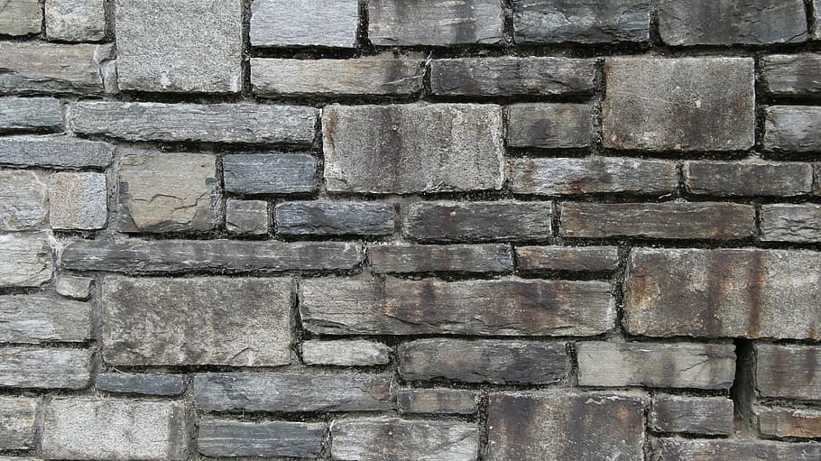 stone, wall, texture, architecture, rock, material, aged, grey HD wallpaper