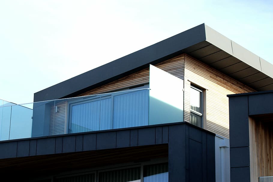 brown and black painted house during daytime, architecture HD wallpaper