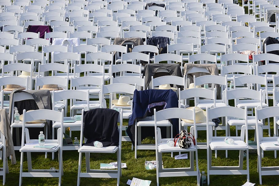 chair, chairs, empty, version, spectator, white, relax, seats HD wallpaper