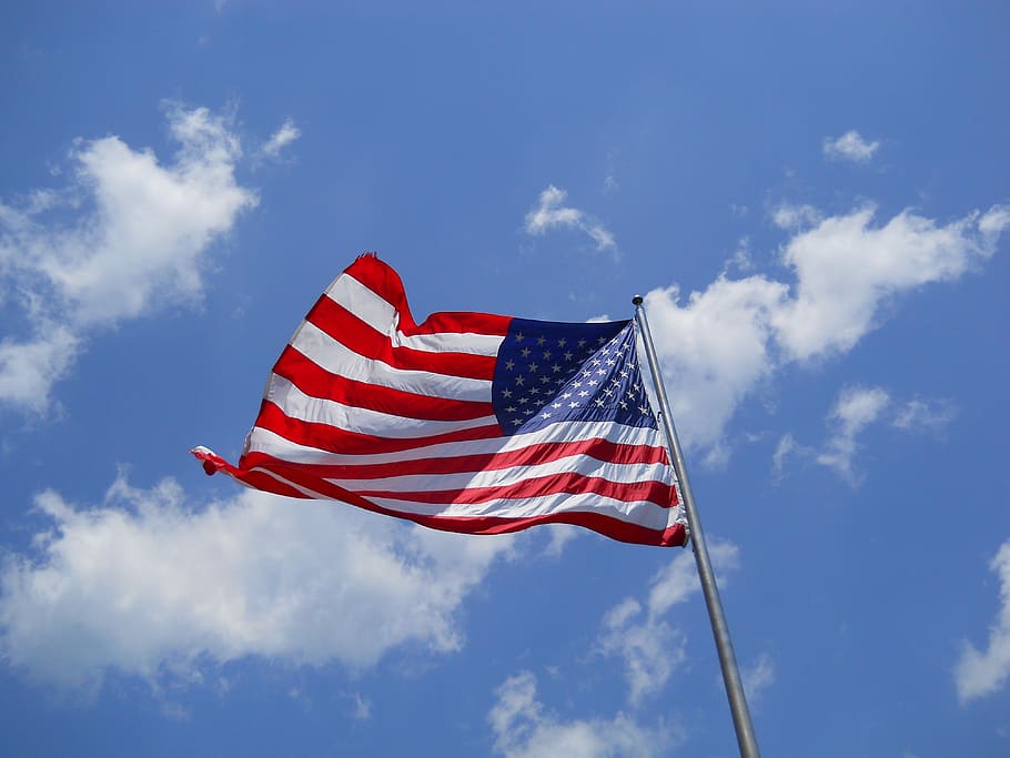 U.S. American flag, Labor Day, symbol, national, united, patriotic