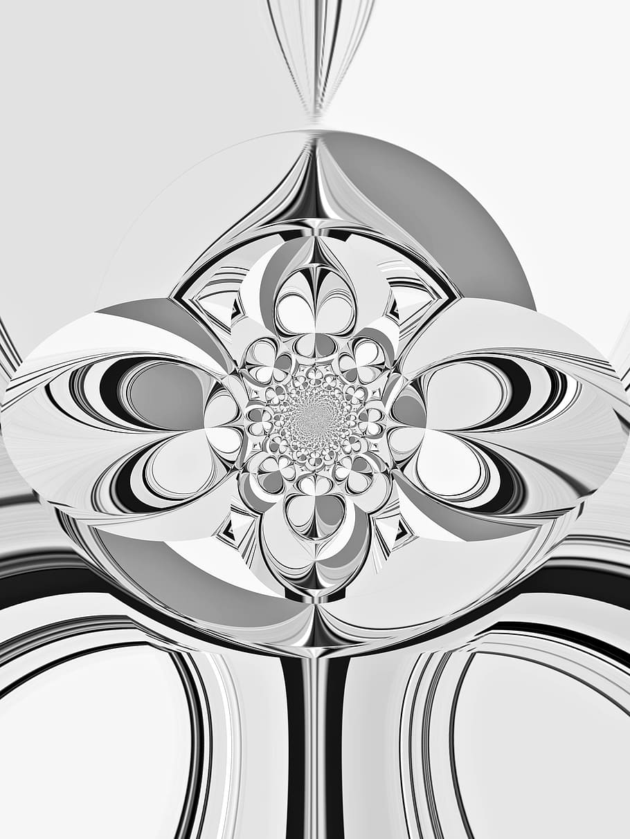 pattern, lines, swing, art, background, ornament, curves, curlicue HD wallpaper