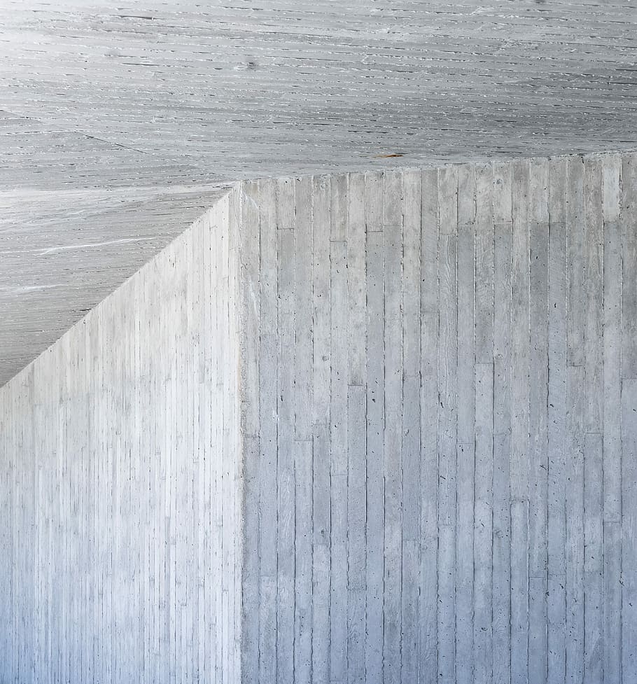 grey board, rock, cliff, wall, white, architecture, concrete HD wallpaper