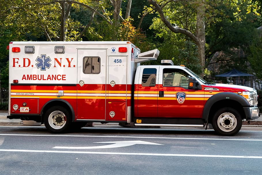 United States, New York, Manhattan, ambulance, emergency Services