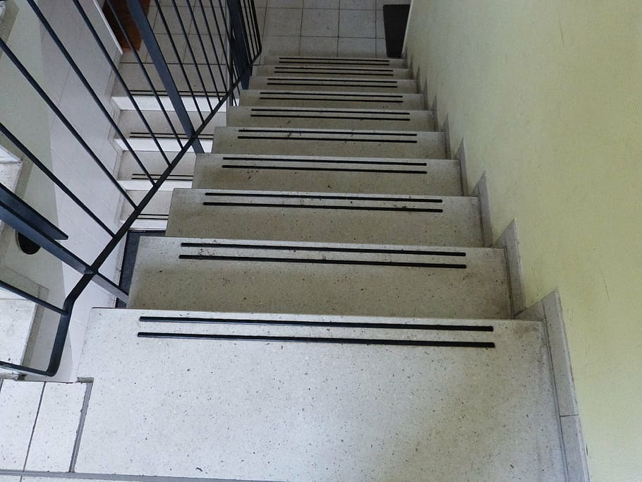 stairs, gradually, emergence, staircase, stone, architecture HD wallpaper