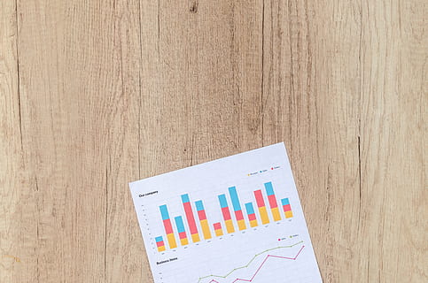 white printer paper, chart, graph, finance, financial, data HD wallpaper