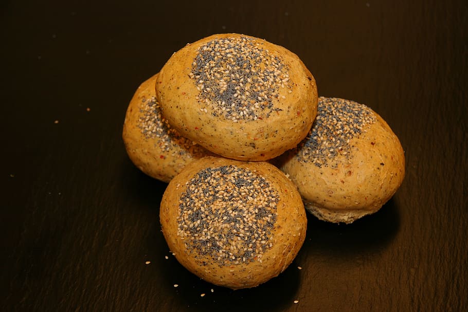 breakfast bread, buns, baked, bakes bread, freshly baked, speciality HD wallpaper