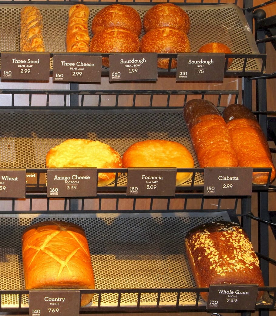 Breads, Loaves, Bakery, Seed, three seed, sourdough, three cheese HD wallpaper