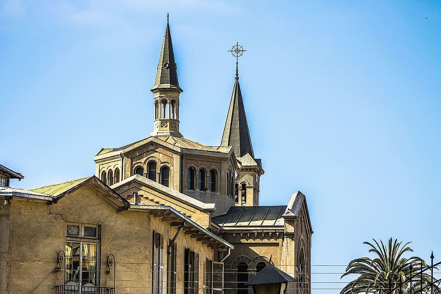 church, gothic, temple, architecture, religious, building exterior HD wallpaper