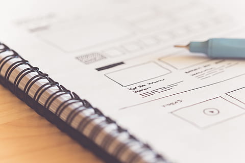 Web Design Sketch Ideas, paper, uX, art and Design, business HD wallpaper