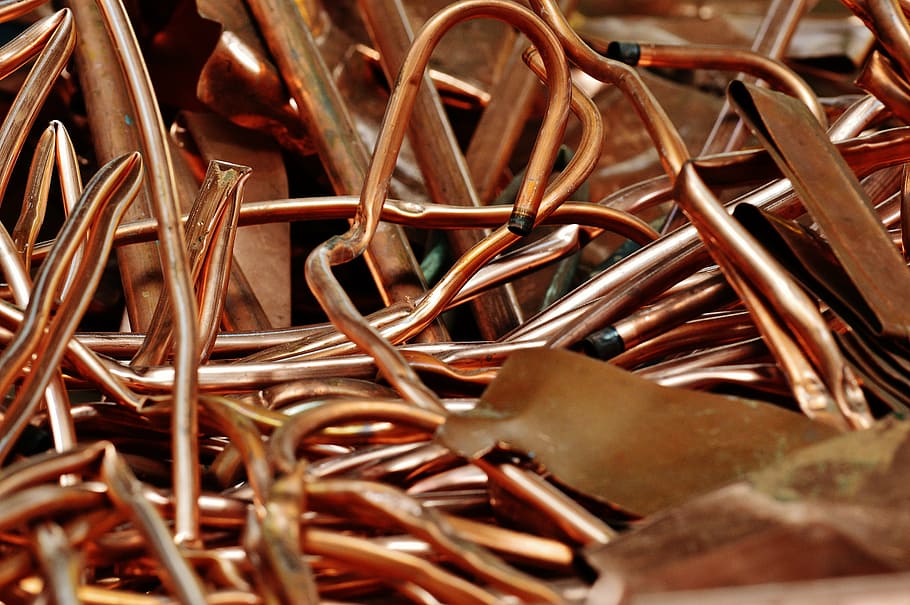 copper, scrap metal, disposal, recycling, reuse, collection point, HD wallpaper