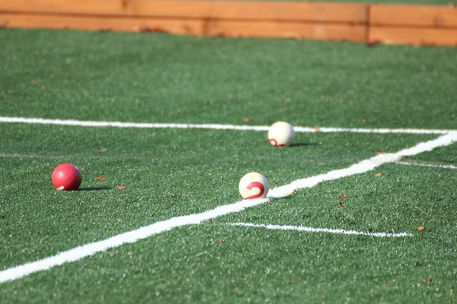 Gateball, Sport, Game, green color, soccer, soccer field, playing field HD wallpaper