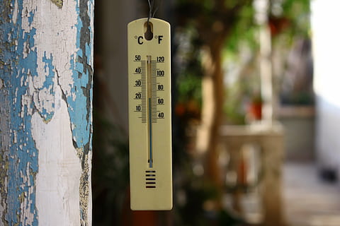 termometer hanging during daytime, thermometer, temperature HD wallpaper