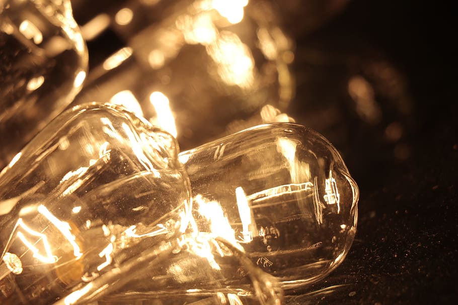 Bulb, Lights, Glow, bulb lights, glow bulb, shiny, no people HD wallpaper