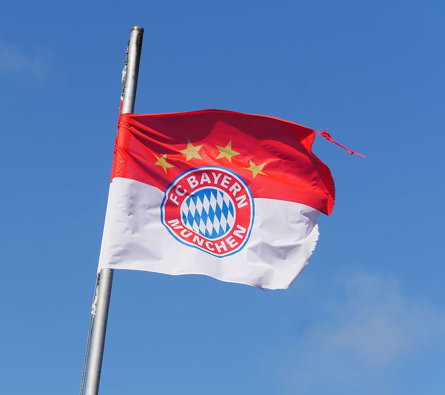 FC Bayern Munchen country flag, fc bayern munich, club flag, sturmerprobt, HD wallpaper