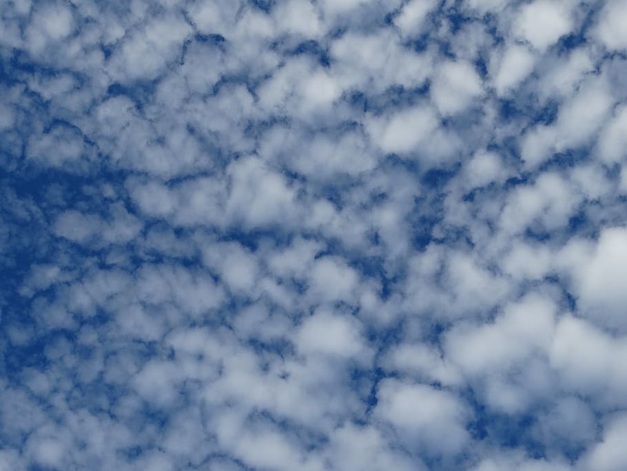 sky, clouds, blue, pattern, cloud - sky, backgrounds, no people HD wallpaper